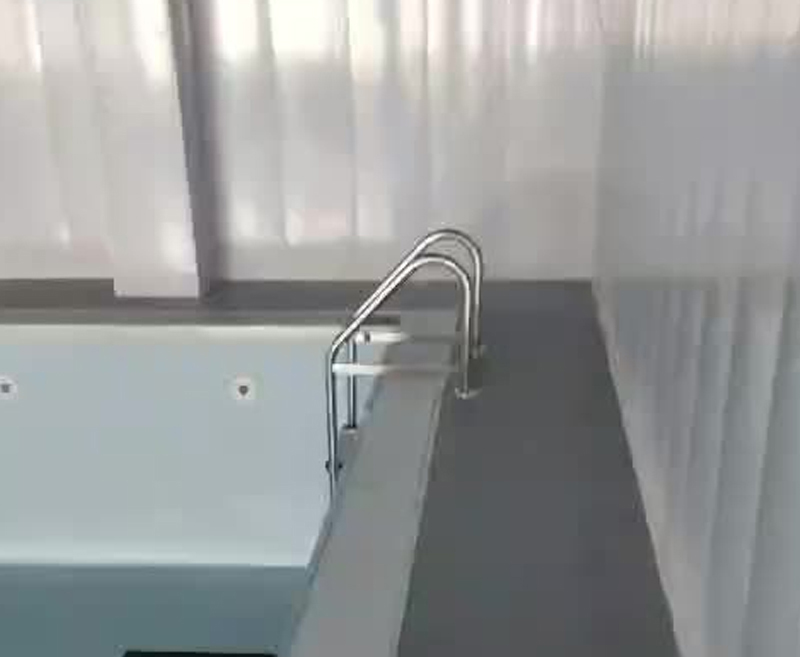 上海泳池安装完成